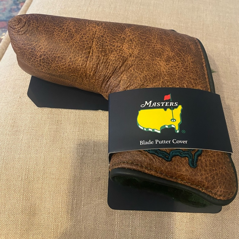LEATHER MASTERS BLADE PUTTER COVER